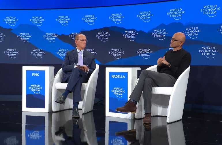 How AI Rewrites Global Competitiveness: An Interview with Satya Nadella, CEO of Microsoft, at WEF Davos 2026